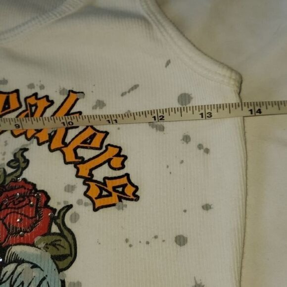 LAST CHANCE.Romeo & Juliet Couture "Heart Breaker" Sz M Top Design Harry Blu - Picture 10 of 10